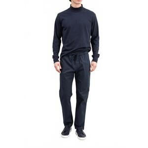 NEW SAVE KHAKI UNITED easy twill straight chino pants in navy